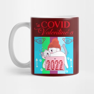 Covid Valentines 2022 Mug